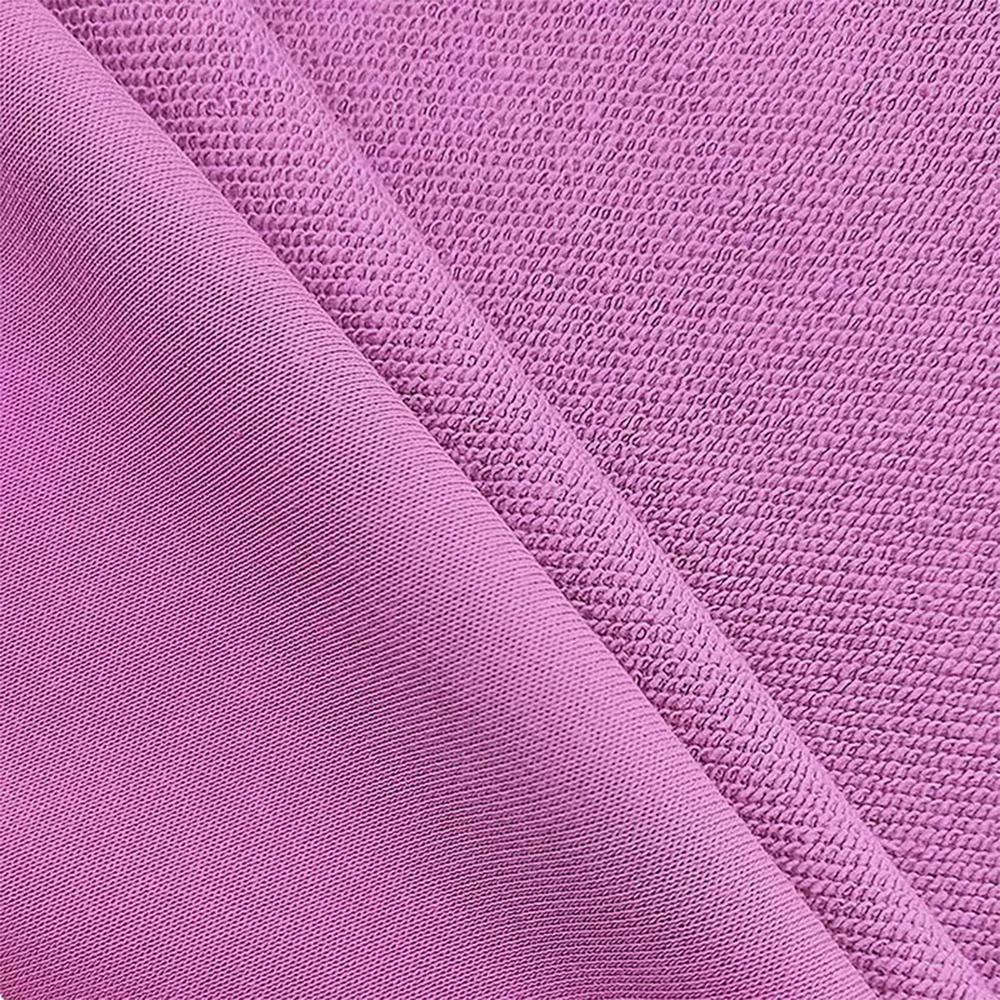 Premium 380GSM Heavyweight Combed Cotton French Terry Fabric | High-Density Eco-Friendly Woven & Knit Textile